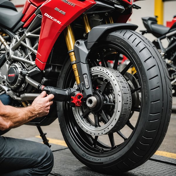 Comment installer un moniteur de pression des pneus sur une Ducati Multistrada 950 pour une meilleure sécurité ?